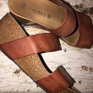 Leather Wedges